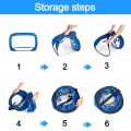 Foldable Football Goal Nylon Soccer Goal Kids and Adults Football Target Net for Playground Backyard Indoor Outdoor Training.