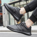 Chef shoes four season soft-sole anti-slip oil-proof waterproof portable kitchen work shoes fashion plus size casual men's shoes.