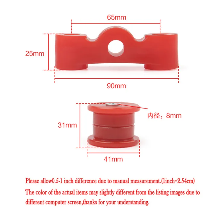 Red%20D-Series%20Energy%20Polyurethane%20Poly%20Shifter%20Bushings%20For%20Honda%20Civic%20EK%20EG%2092-00%20RS-SFN05%20-%20Image%205
