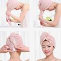 Microfiber Hair Drying Wrap Towel. 