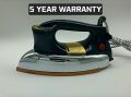Inverter iron 400 watt (Plate Only) 2.2amp energy consumption, 5 and 10 year warranty, heavy weight dry iron. 