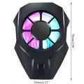 FL05 Mobile Phone Cooling Fan with Battery Backup RGB Light Phone Cooler. 