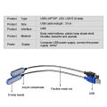 1PC Mini USB LED Light Book Light Flexible Reading Lamp Portable Night Light For Power Bank Laptop Notebook PC Computer. 