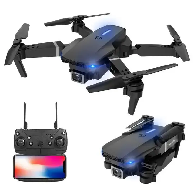RC%20Foldable%20Quadcopter%20Dron%20Helicopter%20Toys%20Gift%20E88%20Pro%20WIFI%20FPV%20Drone%20Wide%20Angle%20HD%204K%201080P%20Camera%20drone%20with%20Height%20Hold%20-%20Image%207