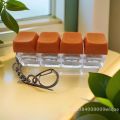 4-Key Mechanical Keyboard Keychain - Clicky Fidget Toy for Stress Relief, No Lights〔YY33〕. 