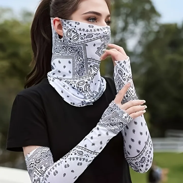 2PCS%20Sunscreen%20Set%20Breathable%20Cooling%20Arm%20Cover%20and%20Neck%20Scarf%20Cycling%20and%20Outdoor%20Special%20Ice%20Sleeve%20Hoodie%20-%20Image%202