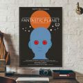 Classic Science Fiction Movies Fantastic Planet La Planete Sauvage Poster Waterproof Wall Art For Living Bedroom Room Decor Gift. 