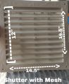 Exhaust jaali, 12" jaali, Wall shutter, Mesh shutter. Exhaust cover. 