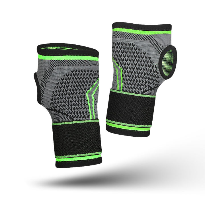 Knitted Lightweight Breathable Stable Joints Fitness Basketball Football and Other Sports Pressure Protection Wrist Guards