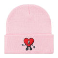 Personality Bad Bunny Warm Hat Anime Cosplay Windproof Versatile Knitting Embroidery Cap Trend Outdoor Hat Costume Party.