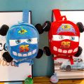 Lasani offers New Cartoon Car Plush Backpack for kids. 