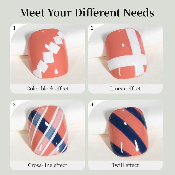 1/2/5Pcs%20French%20Plaid%20Nail%20Art%20Brush%20Set%20Ultra-Fine%20Liner%20Flat%20Brush%20for%20Grid%20Pattern%20UV%20Gel%20French%20Tip%20Ombre%20Salon%20Home%20DIY%20-%20Image%207