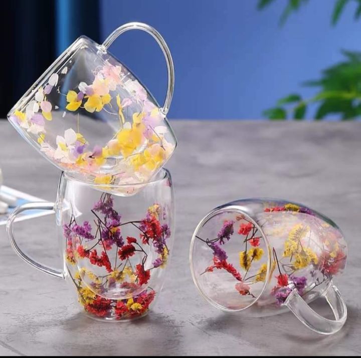Double Wall Glass mug 450ml/350ml/250ml best for coffee ,tea and other drinks