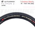 127tpi mountain bike folding rim tire Hutchinson Python 2 26x2.1 27.5x2. 1 29x2.1 Tubeless. 