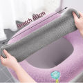 Universal Toilet Seat Cover Pumpkin Pattern Closestool Mat Soft Warm Toilet Seat Cushion Bathroom Toilet Lid Accessories.