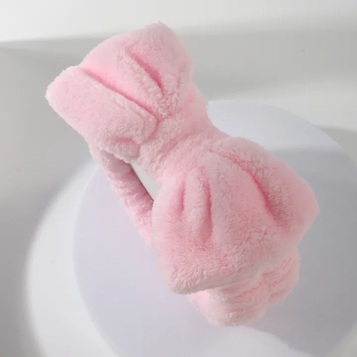 Bow%20Headband%20Wristband%20Set%20Towel%20Elastic%20Soft%20Washing%20Face%20Shower%20Make%20up%20Yoga%20Sports%20Skincare%20Headband%20for%20Women%20Girls%20-%20Image%205