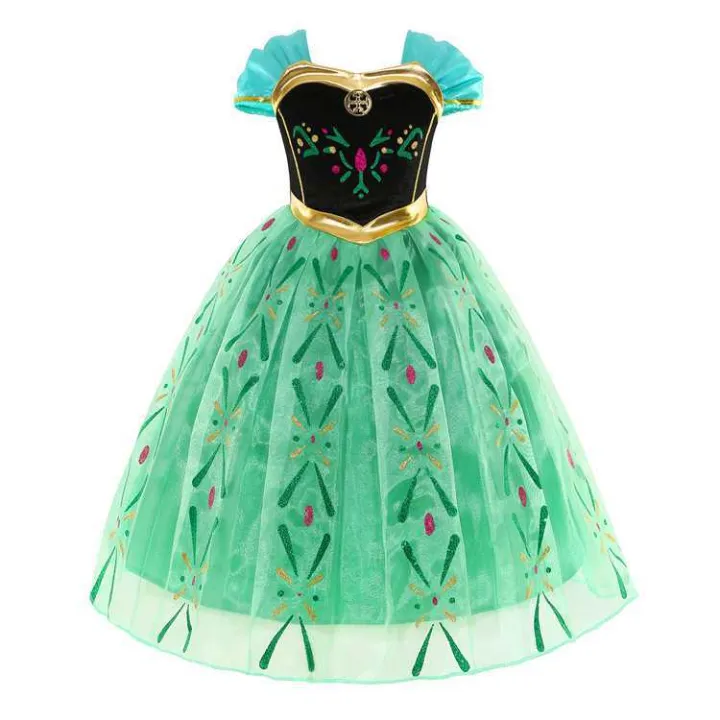 2026%20Exquisite%20Anna%20Coronation%20Gown%20Toddler%20Snow%20Queen%20Halloween%20Princess%20Dress%20Girl%20Make%20up%20Party%20Birthday%20Fancy%20Elsa%20Costume%20-%20Image%206