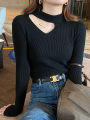 Basic Hollow Out Women Sweaters Autumn Winter Tops Slim Jumper Soft Warm Pull Women Pullover Knitted Sweater 2026. 