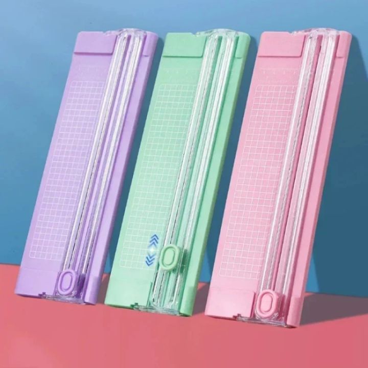 A4 Bidirectional Cutting Paper Cutter with Pullout Ruler for Photo