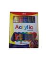 Acrylic Paints Set Of 12 colours (30ml per Tube) High quality pigements and best result. 