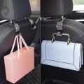 Car Headrest Hook Organizer Rhinestone Universal Auto Seat Back Storage Hooks Bracket Holder Car Interior Accessories.