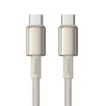 Baseus 100W Type C Cable For iPhone 15 USB C PD Fast Charging Charger Wire Cord For Macbook Type C USB C Cable.