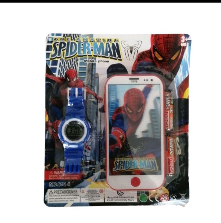 The%20Amazing%20Spider%20Man%20Mobile%20Phone%20and%20Cute%20Kids%20Watch%20-%20Image%202