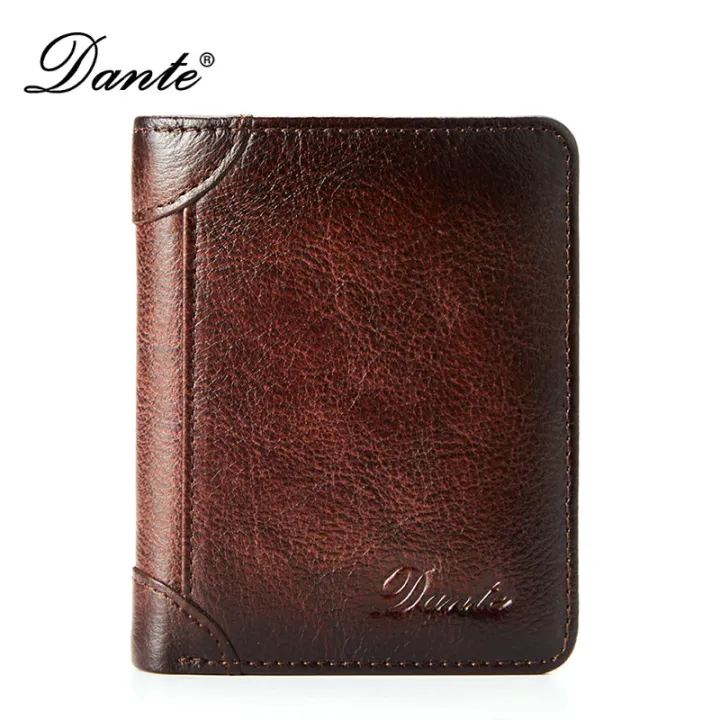 Dante%20Leather%20Men's%20Wallets%20RFID%20Anti-theft%20Brush%20Degaus%20Head%20Layer%20Cowhide%20Retro%20Casual%20Vertical%20Money%20Bag%20Money%20Two%20fold%20Clips%20-%20Image%207