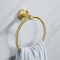 Bathroom Towel Ring Hook Hardware Accessories Storage Holder 304 Stainless Steel Hand Towel Holder Modern Round Towel Hanger.