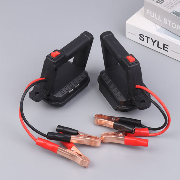 Durable Jump Starter Cables 1PC, Portable Battery Boosting Cords, Black & Red, Quick Set-up, No Battery Included