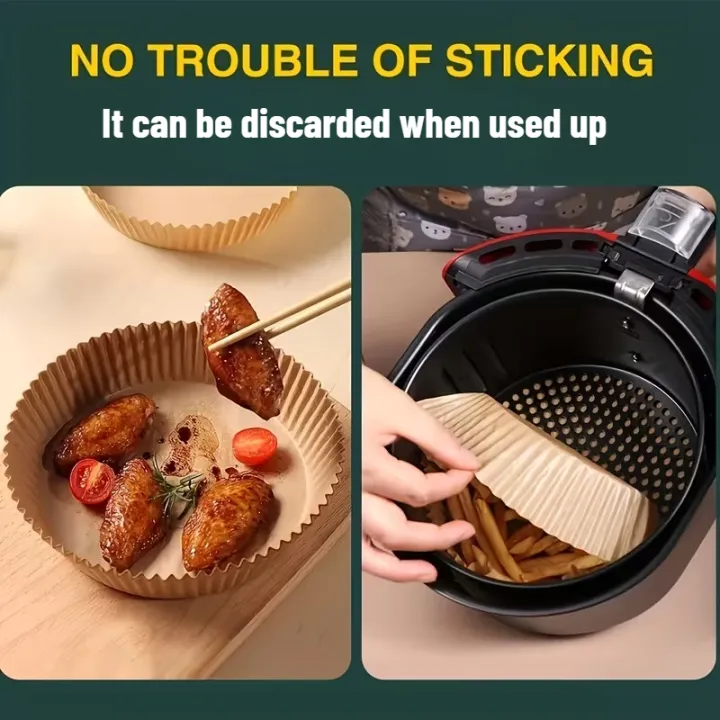 100pcs%20Large%20Circular%20Air%20Fryer%20Paper%20%7C%20High%20Temperature%20Resistant,%20Suitable%20for%20Oven,%20Microwave,%20Barbecue%20Cooking%20-%20Image%204