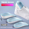 1 Pair of Halloween Decorations 1.5/2.5/3.5 cm Arch Support Height Increase Insole Elastic Lift Men's and Women's Insoles.