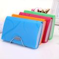 A6 Multi-layer 13 Grids Expanding Wallet File Folder Buckle Organ Bag Large Capacity School Office Data Storage Organizer Pouch. 