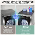 1 Pcs Dryer Cover Silicone Dryer Top Protector Anti-slip Waterproof Protective Cover for for Washing Machin and Kitchen.