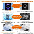 33W USB Charger Quick Charge Travel Wall Charger 6A USB Type C Cable For Redmi K30 K40 Portable Fast Phone Power Adapter.