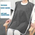 1pc Adult Bib for Eating and Care, Soft and Lightweight Daily Care Apron, Essential Aid for Elderly Mealtime Recovery. 