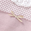 2pcs Autumn Winter Doll Collar Long Sleeve Sweaters + Solid Color Long Pants Baby Girls Clothing Sets Baby 0-9M Tops & Bottoms. 