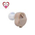 CIC Type Hearing Aid with Easy Battery Operation Personal Listen up Electronic Hearing Ear Sound Amplifier for the Elderly. 