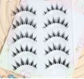 5-pair Manga Eye A Shaped False Eyelashes Wet Lashes Thick Manhua Spiked Eyelashes Naturally Soft Douyin Makeup Lash Extension. 