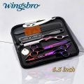 Japanese Hair Scissors Set Hairdressing Scissors kit Hairdresser Shaver Haircut Scissors. 