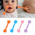 2024 New models Baby Cleaner Spoon Double-headed Soft Wax Curette Picker Nose Cleaner Silicone Ear Wax Pickers Clean Tweezers.