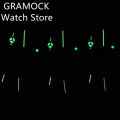 GRAMOCK Women Watch Hands Silver Gold Rose Gold Hands Green Luminous Fit NH05 NH06 movement. 