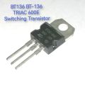 BT136 BT-136 
TRIAC 600E 
Switching Transistor. 