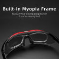 ROCKBROS Cycling Polarized glasses Bike Photochromic Outdoor Sports Sunglasses MTB PC Goggles Eyewear 5/3 Lens Bicycle Accessory.