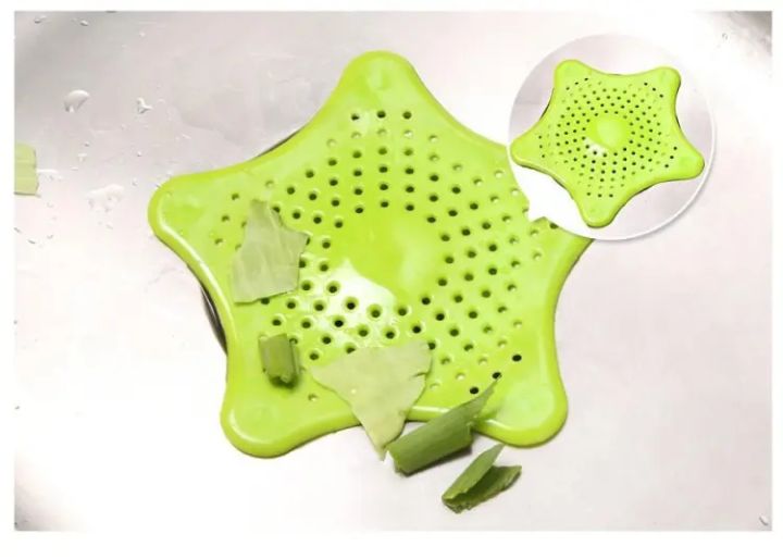 Silicone%20Rubber%20Five-pointed%20Star%20Sink%20Filter%20Sea%20Star%20Drain%20Cover%20Sink%20Strainer%20Leakage%20Filter%20for%20Kitchen%20and%20Bathroom%20-%20Image%202