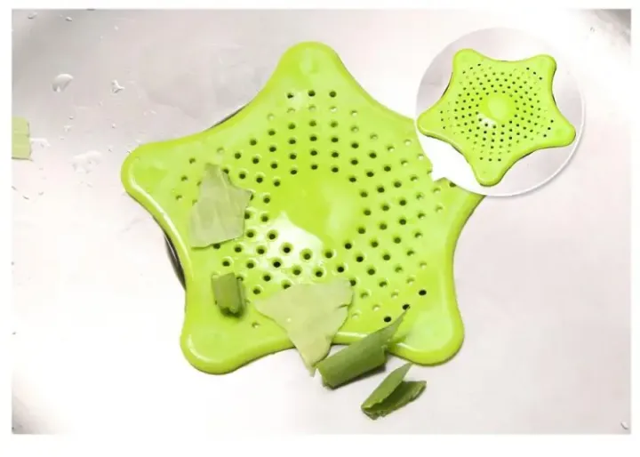 Silicone%20Rubber%20Five-pointed%20Star%20Sink%20Filter%20Sea%20Star%20Drain%20Cover%20Sink%20Strainer%20Leakage%20Filter%20for%20Kitchen%20and%20Bathroom%20-%20Image%202