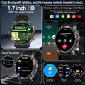 LIGE New Ultra 1000mAh Battery Smart Watch Men LED Flashlight Heart Rate Health Monitor Waterproof Compass Men Smartwatch Sports.