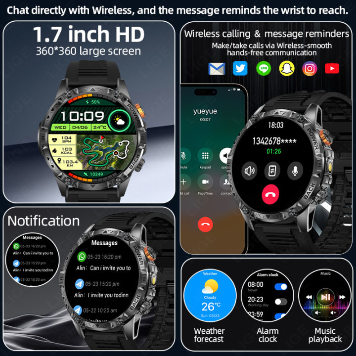 LIGE%20New%20Ultra%201000mAh%20Battery%20Smart%20Watch%20Men%20LED%20Flashlight%20Heart%20Rate%20Health%20Monitor%20Waterproof%20Compass%20Men%20Smartwatch%20Sports%20-%20Image%206
