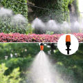 10pcs Atomizing Nozzle Drippers, Adjustable Garden Irrigation Nozzle, Micro Auto  Irrigation System Garden/Roof Cooling Nozzle. 