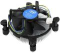 Intel CPU heatsink and cooling fan, specifically the model often bundled with Intel Core i3, i5, and i7 processors..